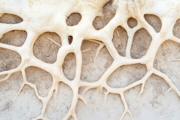minimalist shot of tree roots exposed above ground forming intricate patterns against earth