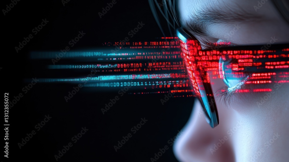 Poster digital streams: a glimpse into the matrix