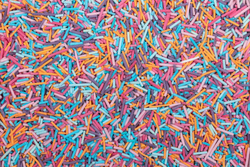 Vibrant Rainbow Sprinkles Mix - Colorful Confectionery Decorations with Jimmies and Sugar Pearls for Baking, Desserts, and Sweet Confections