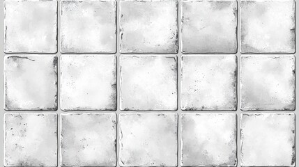 Urban Flat Tile Surface Sketch with Clean and Simple Design for Background or Texture Use in Graphic Projects