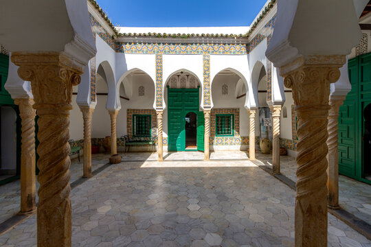 Dar Abd el Latif Interior Patio during the day