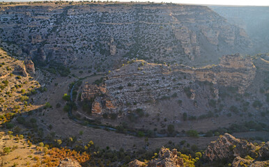 Ulubey Canyon in Usak, Turkey.