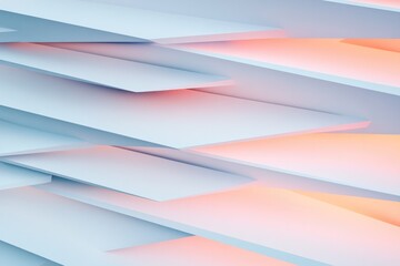 geometric abstract pattern with layered triangles arranged in sleek modern layout with subtle gradients