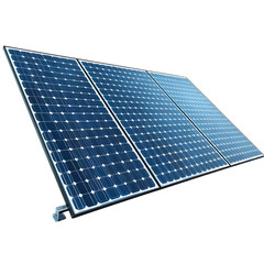Triple solar panel system clean energy sustainable technology power generation renewable resource