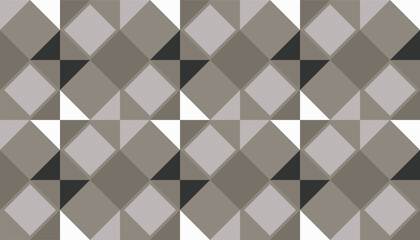 Abstract geometric pattern with overlapping diamond shapes in neutral gray tones, perfect for modern backgrounds and texture