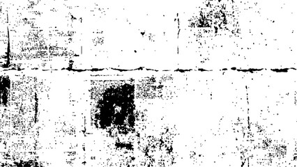 Vector white and black newspaper paper grunge vintage old aged texture. Vintage grunge newspaper collage background. Newspaper with old grunge vintage unreadable paper texture background.