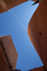 Earth Arhchitecture volumes in Ksar Bounoura Ghardaia.