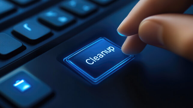Digital Cleanup Pressing the Button for a Clean Slate
