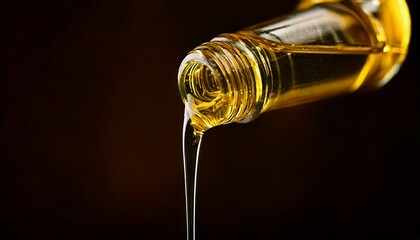 The Flowing Texture of Dripping Oil