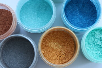 Shimmer, Dry shimmer, Rossipede shimmer, Plastic jar, Cosmetic ingredients, Materials for soap making, Soap decor, DIY cosmetics, Handmade, Soap making, Glitter, Cosmetic additives, Pigments for soap,