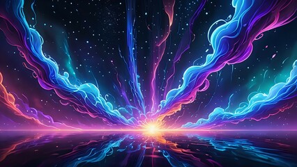 abstract fractal background