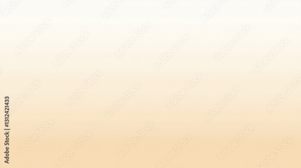 Poster subtle gradient background from warm peach to soft white creates gentle effect