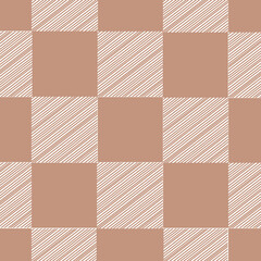 beautiful checkered pattern in pantone color. It is seamless repeating checkered vector. Design for decor, wallpaper, shirts, clothes, dresses, tablecloths, blankets, packaging, textile, batik, fabric