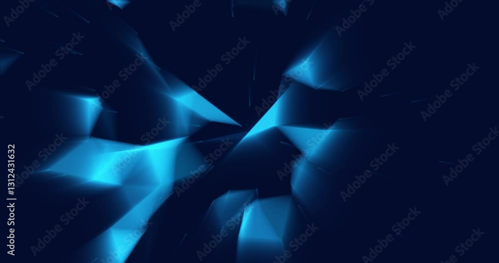 Poster rays of light, rainbow flashes of light. illuminated in bright neon and blue colors. abstract backgr