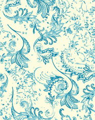 paisley textile pattern design texture,pasley textile pattern design, Magical Traditional Paisleys Seamless Pattern for wallpaper design or fabric textile printing.