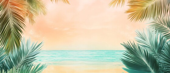 seaside invitation template