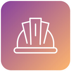 Hardhat Vector Design Icon Style