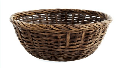 Obraz premium wicker basket isolated png file