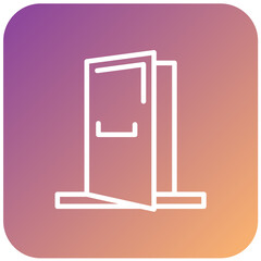 Door Vector Design Icon Style