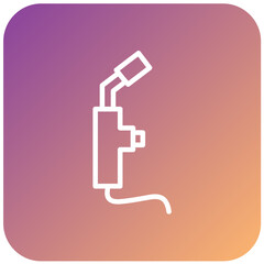 Obraz premium Welding Torch Vector Design Icon Style