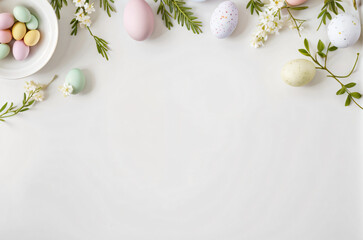 "Celebrate the beauty of Easter with a fresh and elegant composition!perfect for capturing the joy and renewal of spring."  

