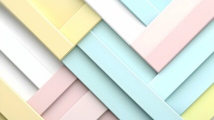 Fototapeta premium Colorful interlaced geometric shapes forming a repeating pattern design