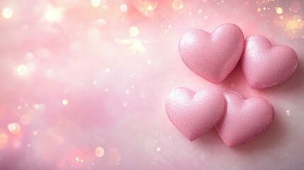 Holiday Greeting Card for Valentine Day with pastel background. Love valentine concept