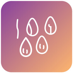 Chia Seeds Vector Design Icon Style