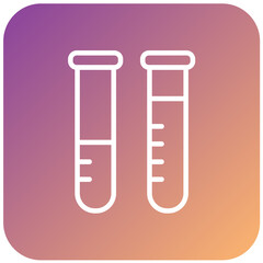 Vector Design Test Tubes Icon Style