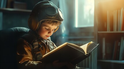 April 23 World Book Day concept reading 