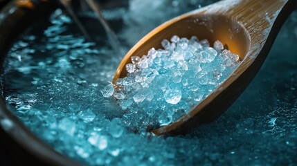 Fototapeta premium Magnesium flakes