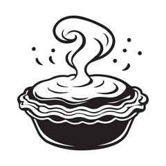 Pie vector design