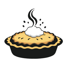 Pie vector design