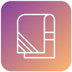 Vector Design Towel Icon Style