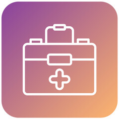 Obraz premium Vector Design First Aid Kit Icon Style