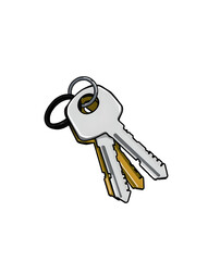 Bunch of Keys - Illustration