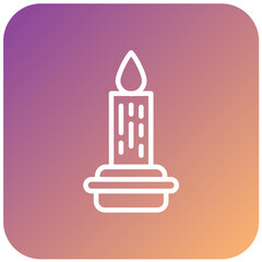 Vector Design Scented Candle Icon Style