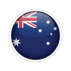 Australia Flag Sphere Vector