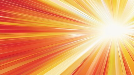 Abstract sunburst background with radiant light and warm colors for creative design