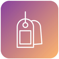 Vector Design Label Icon Style