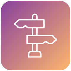 Vector Design Signboard Icon Style