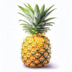 Fototapeta premium Delicious pineapple, refreshing pineapple, high quality pineapple images, pineapple product advertisement