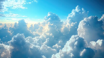 in the beginning god created the heavens and the earth genesis 1 1 sky with clouds