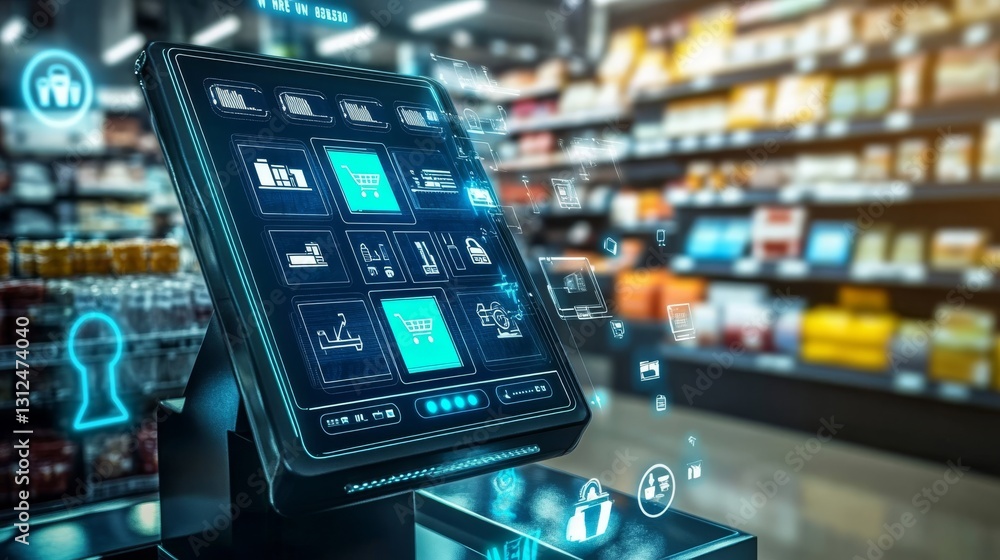 Poster this innovative point of sale pos system showcases advanced cyber security features designed to ensu