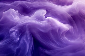 Obraz premium Abstract Purple Liquid Flowing Art