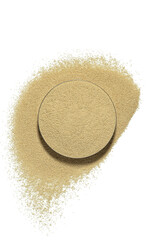 Macro texture of powder, food additive, yeast