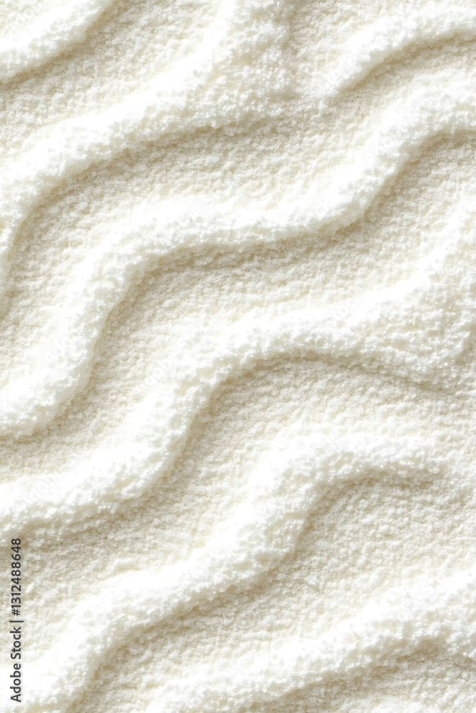 Poster undulating ivory textured pattern, abstract background for design elements