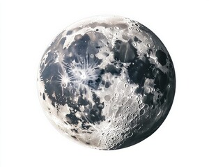 Moon viewed from spacecraft window in minimalist  s