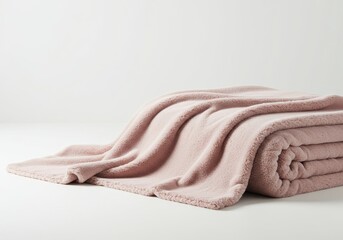 Soft Plush Pink Blanket - Luxurious plush pink throw blanket, perfect for snuggling on the couch or adding warmth to your bed. Soft, cozy, and comfortable
