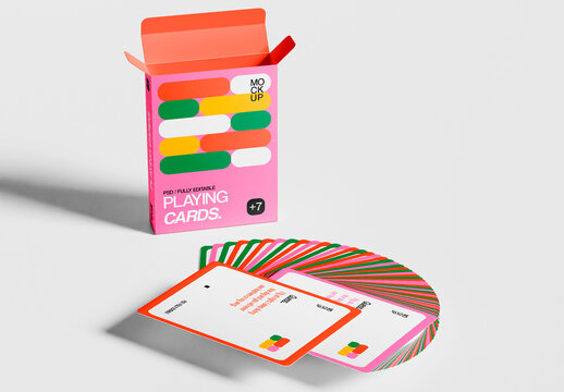 Playing Cards Mockup